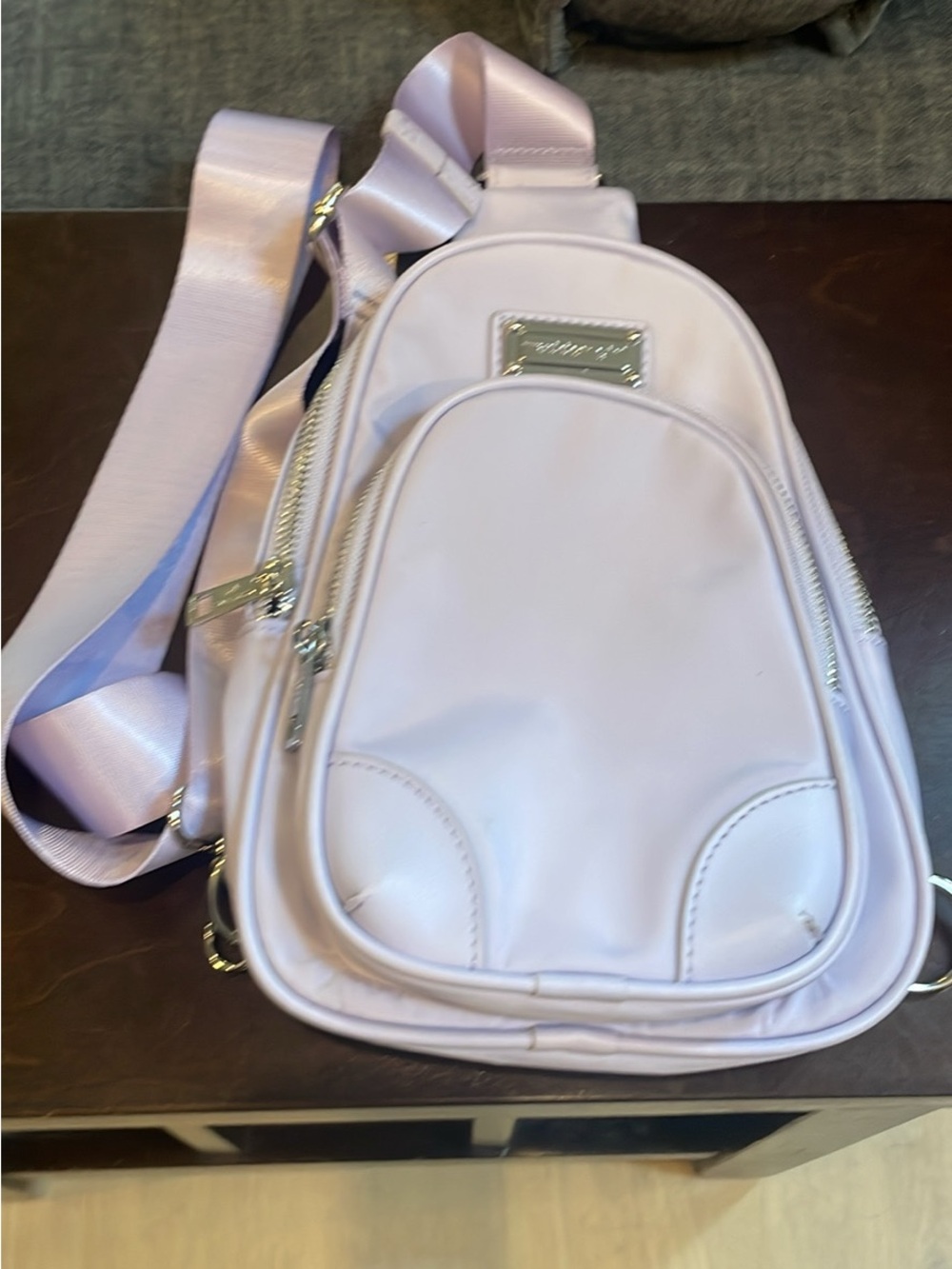 Madden Girl Lilac Mini Backpack Sling